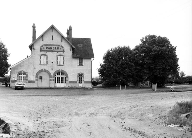 La gare de chemin de fer