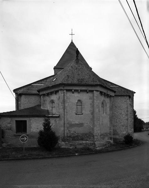 Vue du chevet