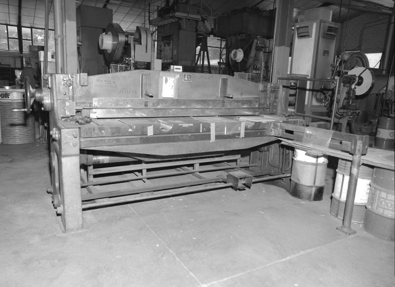 Cisaille guillotine Bombled