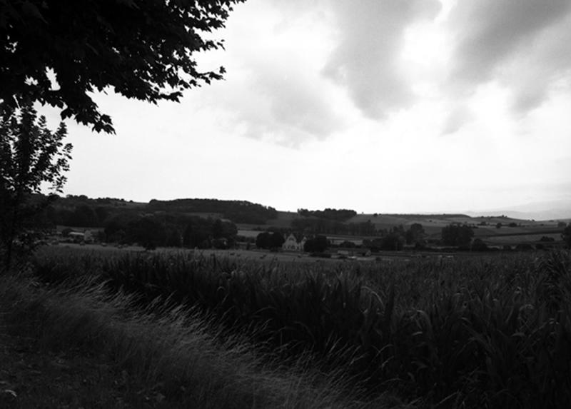 Vue générale en direction de la gare de chemin de fer