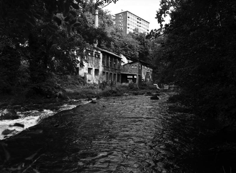 Façades de l'usine coté rivière
