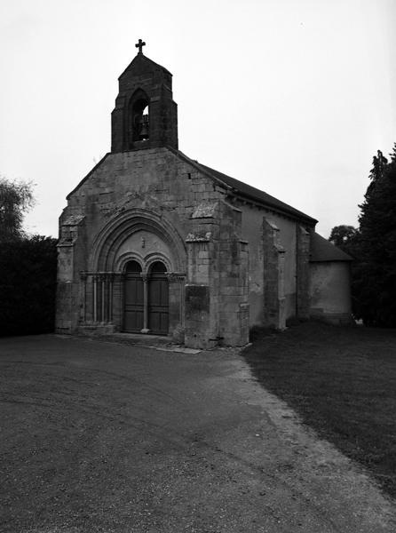 Vue des façades ouest et sud