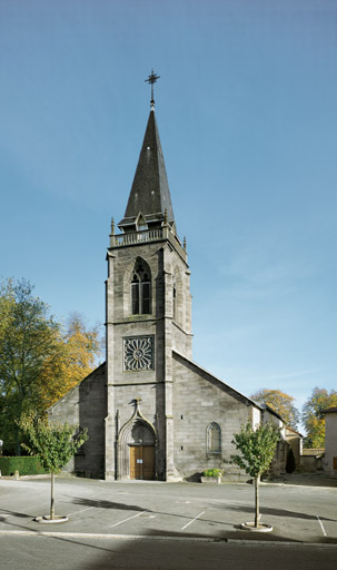 Vue générale depuis l'ouest.