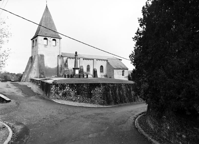 Vue de la façade sud