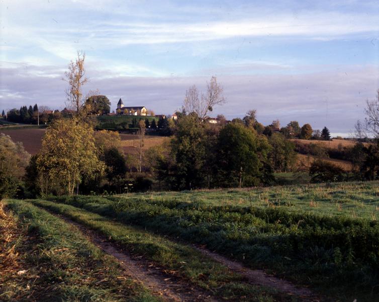 Vue générale du bourg