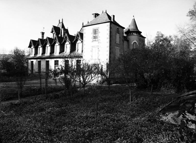 Château, vue générale de trois quarts depuis l'arrière
