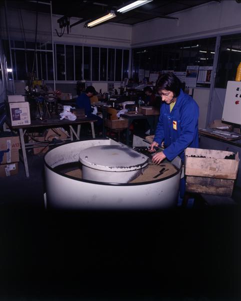 Séchage des couteaux dans de la rafle de maïs