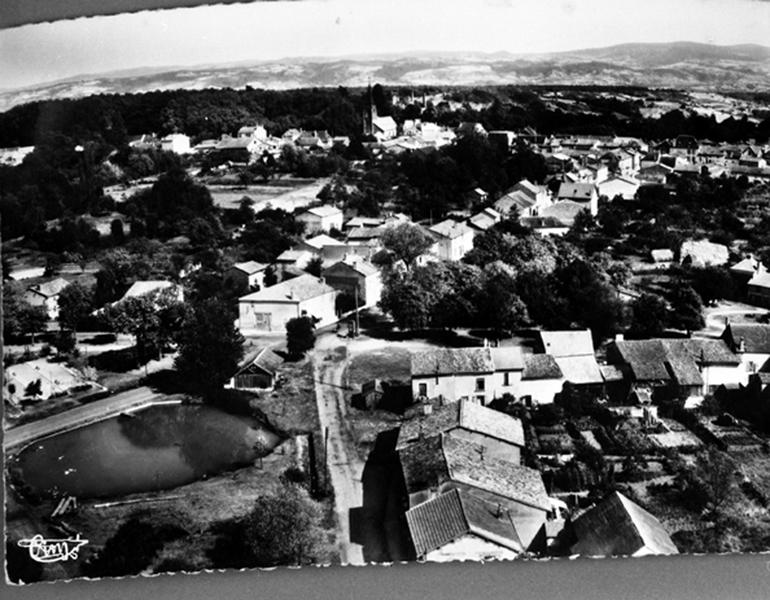 Randan, vue aérienne