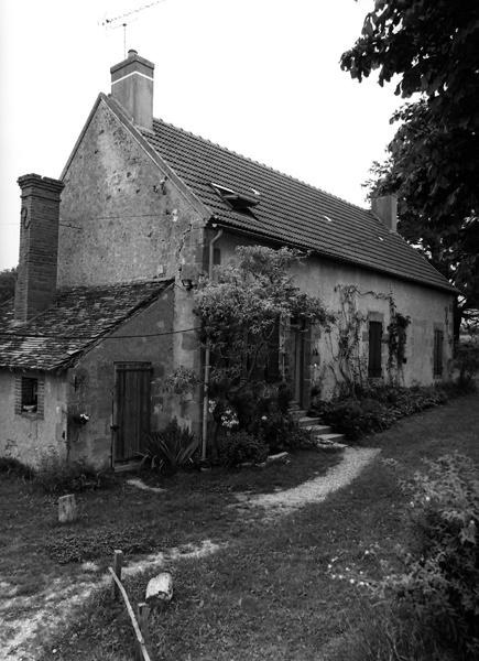 Vue générale du logis de la ferme de Batardeau