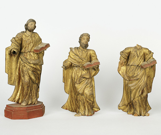 Ensemble des 6 statues d'un ancien retable