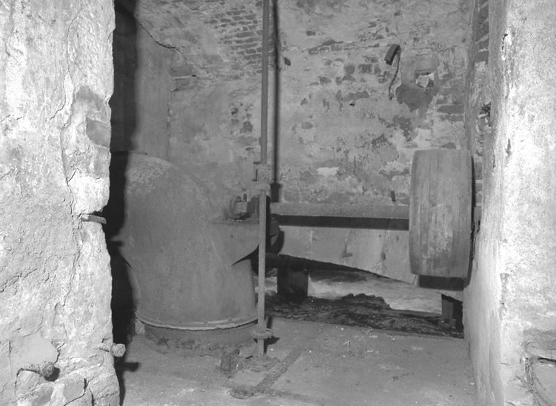 Partie arrière de la turbine (diffuseur) et arbre de transmission