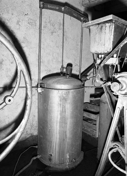 Vue d'une machine à laver