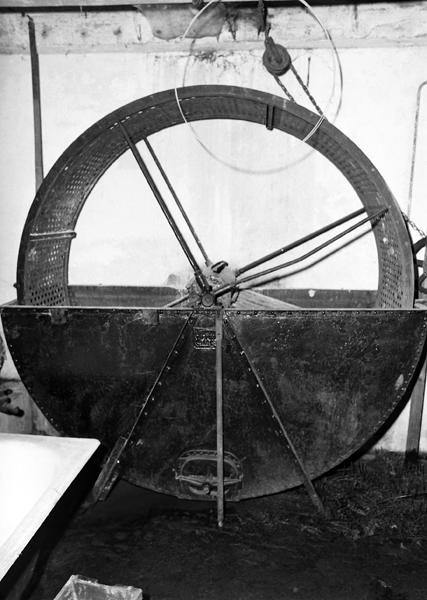 Vue d'une machine à laver