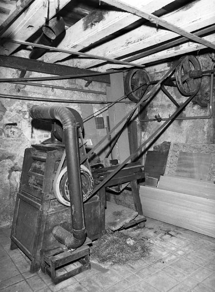 Vue de la machine à épurer la laine dite écarpineuse