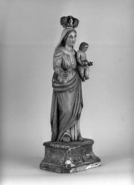 Statuette : Vierge à l'Enfant