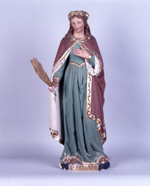 Statue (demi-nature) : Sainte Philomène