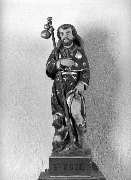 Statuette : Saint Roch