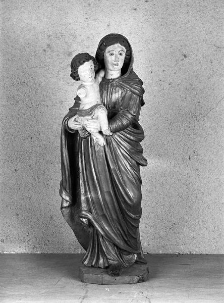 Statue (petite nature) de la Vierge à l'Enfant