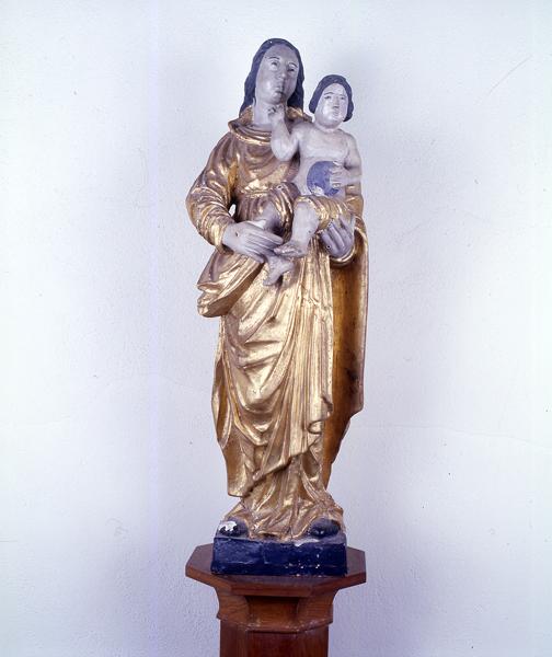 Statue (demi-nature) : Vierge à l'Enfant