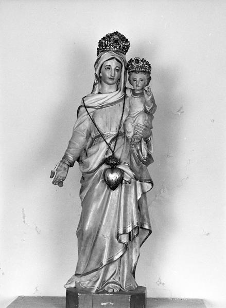 Statuette : Vierge à l'Enfant