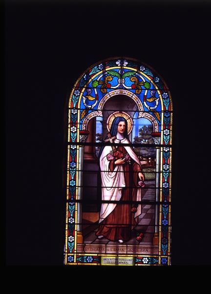 Vue générale de la baie n°4 : sainte Thérèse de L'Enfant Jésus