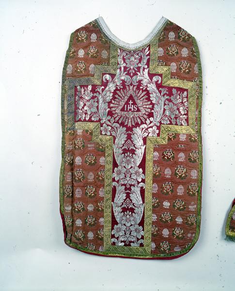 Vue de la chasuble : dos