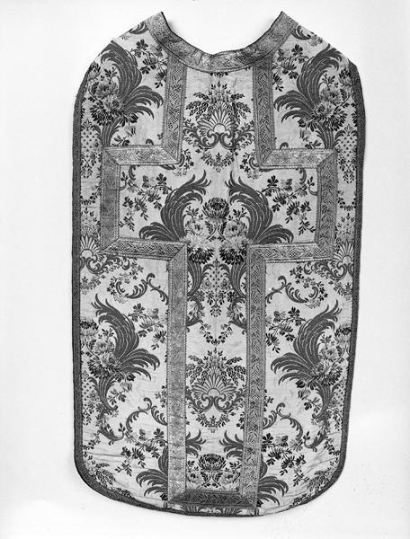 Vue générale du dos de la chasuble