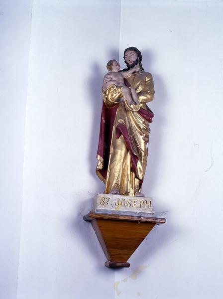 Statues de saint Joseph et de la Vierge à l'Enfant