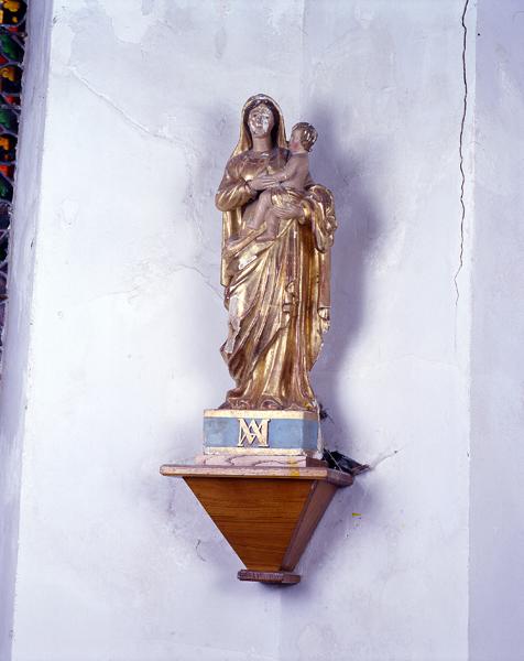 Vue générale de la Vierge à l'Enfant