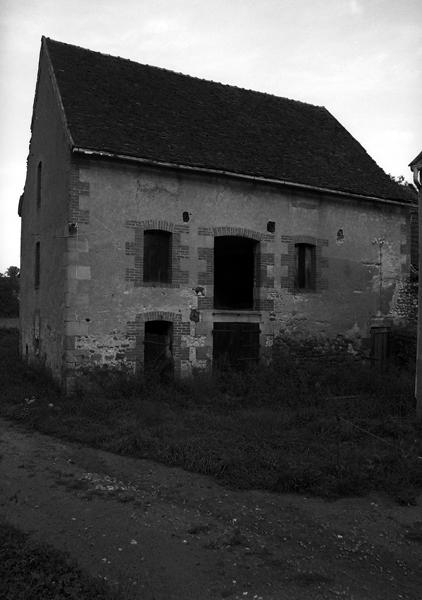 Vue générale du moulin Roussat côté cour