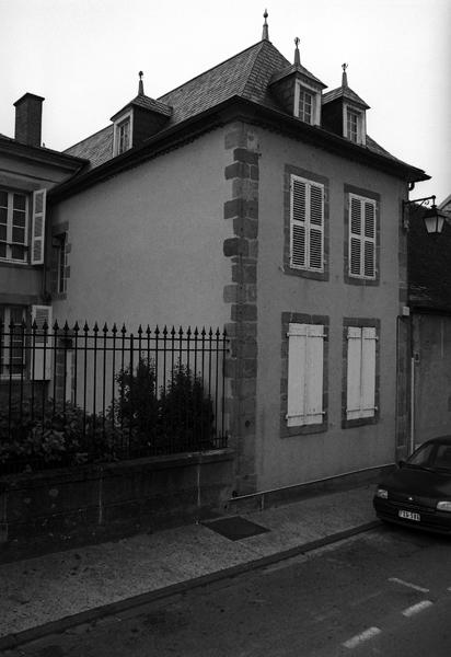 Détail du pavillon ouest