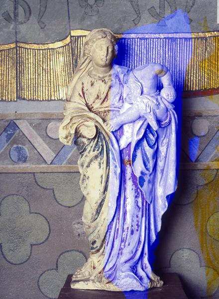 Statue : Vierge à l'Enfant