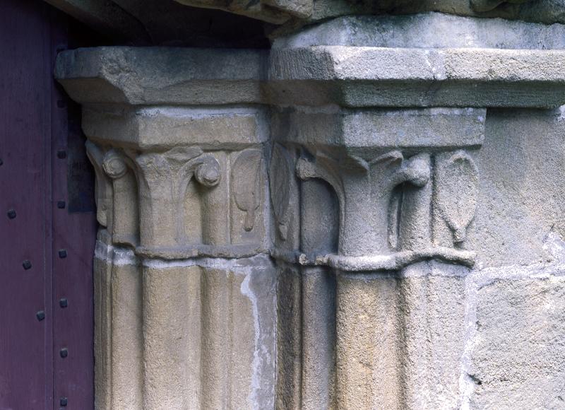 Petits chapiteaux de la porte sud (cloître, 5 et 6)