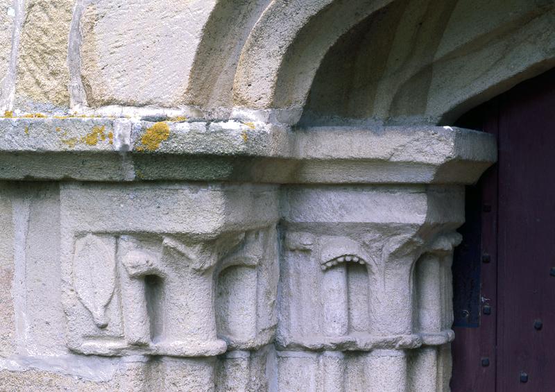 Petits chapiteaux de la porte sud (cloître, 7 et 8)