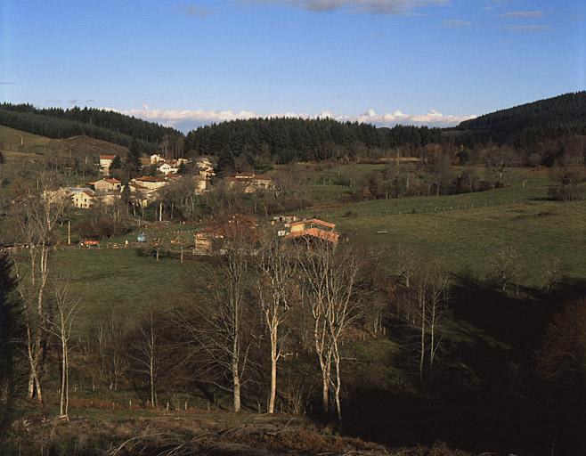 Vue extérieure : hameau du Mas