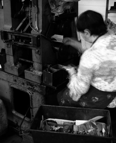 Poste de laminage : machine à laminer (laminoir) August Schmitz