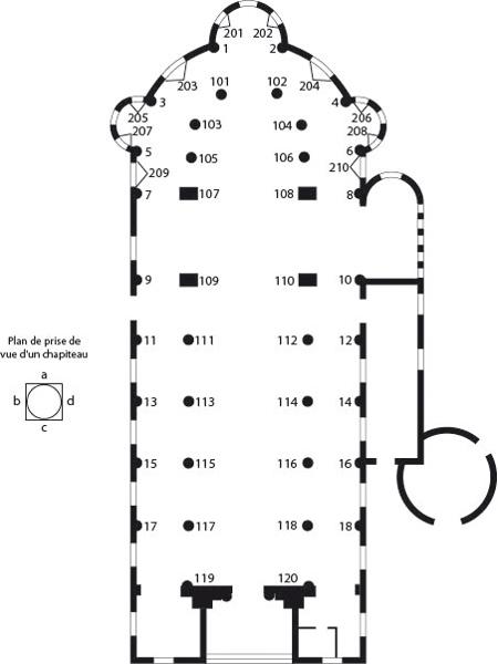 plan de situation des chapiteaux