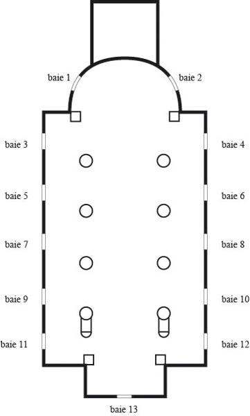 Plan de situation des verrières