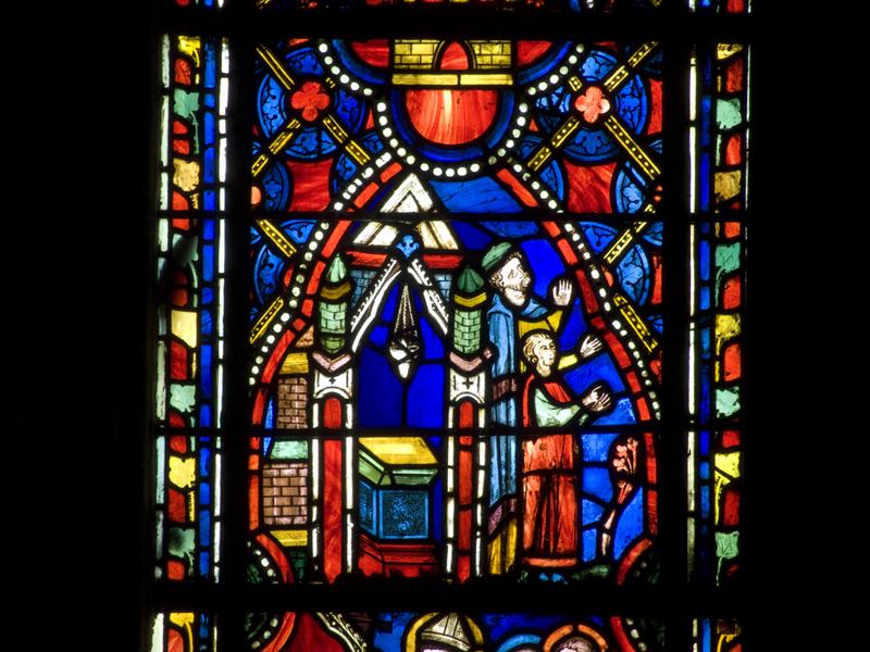 baie 9a, vie de saint Austremoine : fondation de l'église Notre-Dame d'Entre-Saints (?)