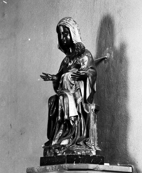 Statue-reliquaire de la Vierge à l'Enfant