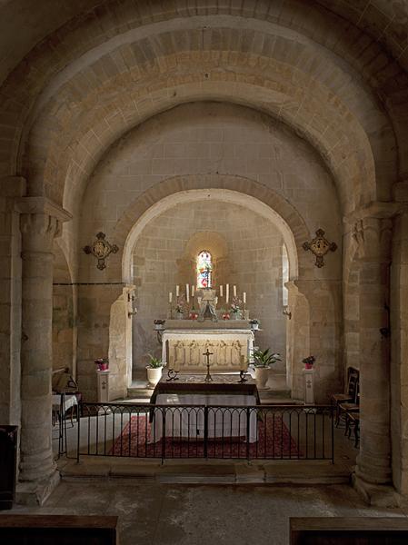 vue générale du choeur