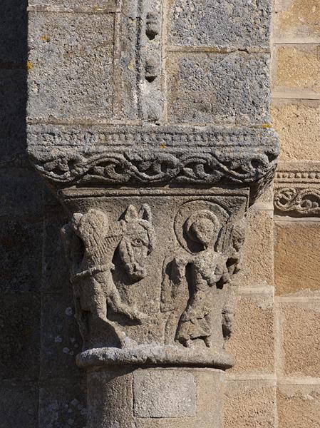 Église prieurale et paroissiale Saint-Julien du prieuré de Meillers, à présent église paroissiale