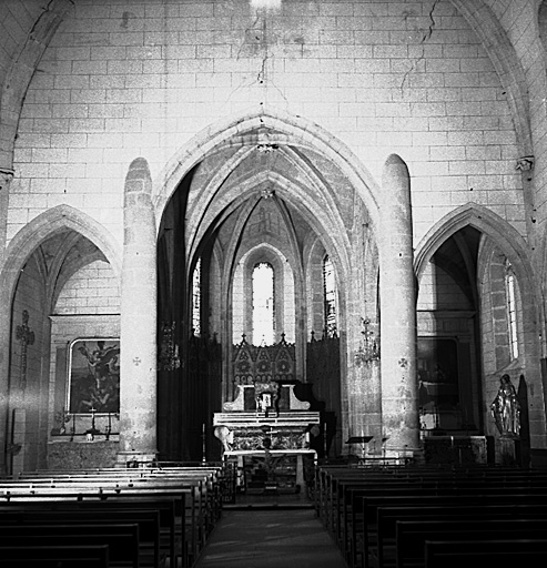 Vue de la nef et du choeur