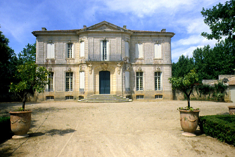 Vue d'ensemble du château.