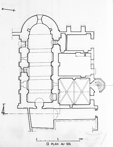 Prieuré, église paroissiale Saint-Pierre-de-Montaubérou