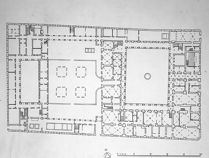 Plan au rez-de-chaussée