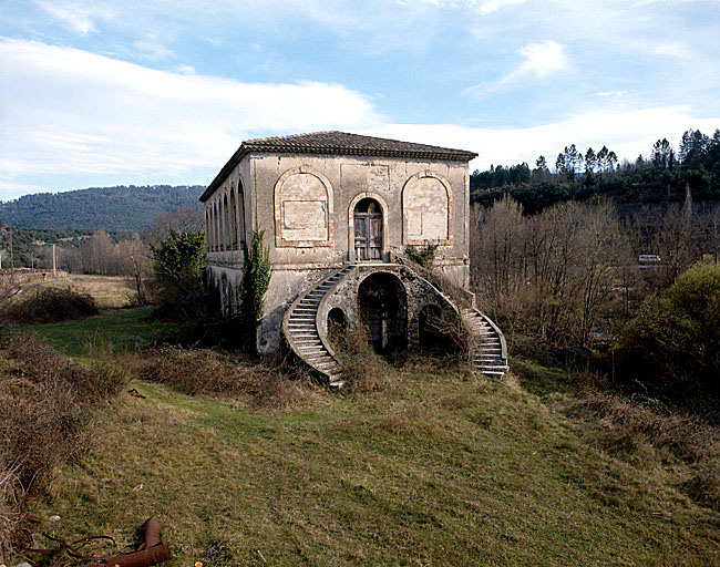 Vue paysagère de la filature
