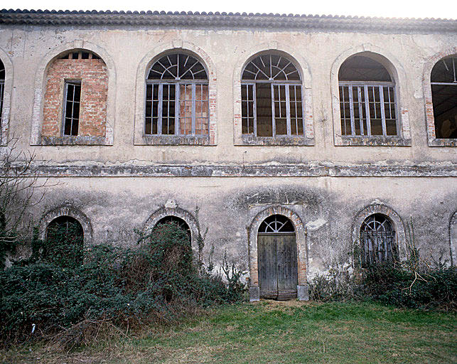 Détail des baies de l'élévation sud