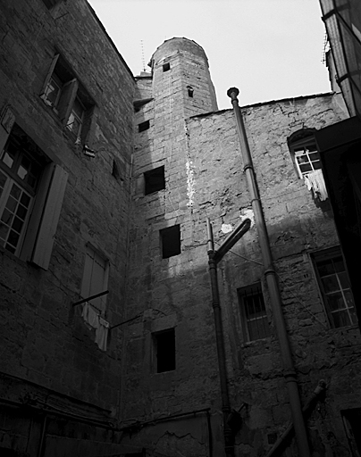 Tourelle d'escalier du XIIIe-XIVe.