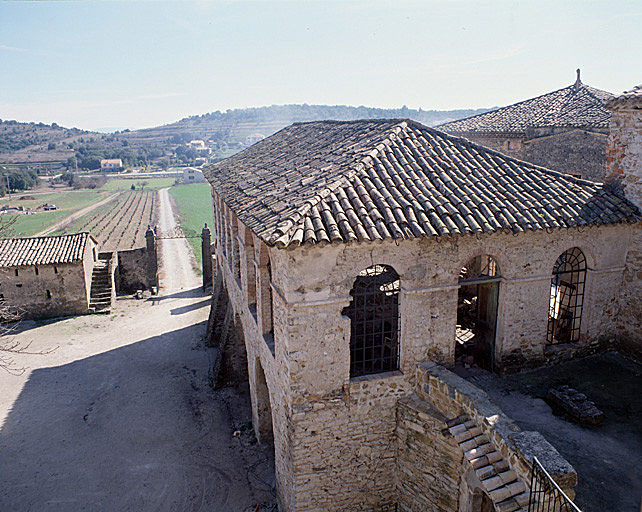 Filature vue depuis la maison de maître